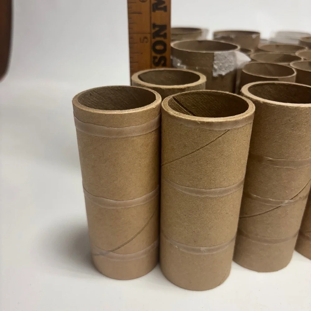 Unbranded Cardboard Tubes Bulk Lot 42 Mixed Brown Grey Craft Supplies DIY Art